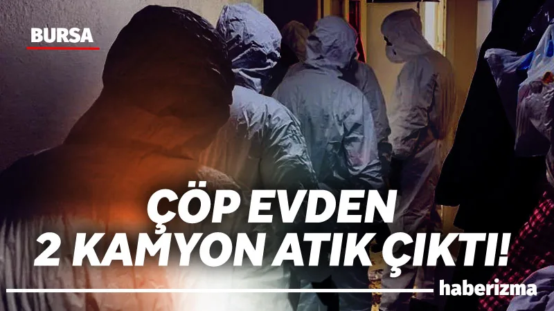 Bursa’da 5 katlı bir apartmanın en üst katından yayılan kötü