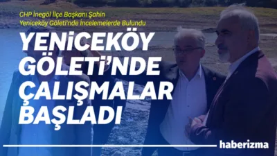 Cumhuriyet Halk Partisi İnegöl İlçe Başkanı Zemci Şahin ve yönetim