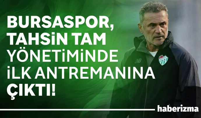 Bursaspor, yeni teknik direktörü Tahsin Tam yönetiminde ilk antrenmanını gerçekleştirdi.