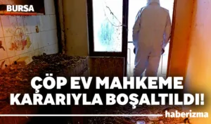 Bursa’nın Yıldırım ilçesi’nde bulunan 4 katlı bir apartmanda, kimsesiz bir