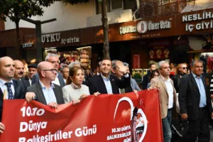 Balıkesir Büyükşehir Belediyesi tarafından büyük bir coşkuyla kutlanan 10.10 Dünya