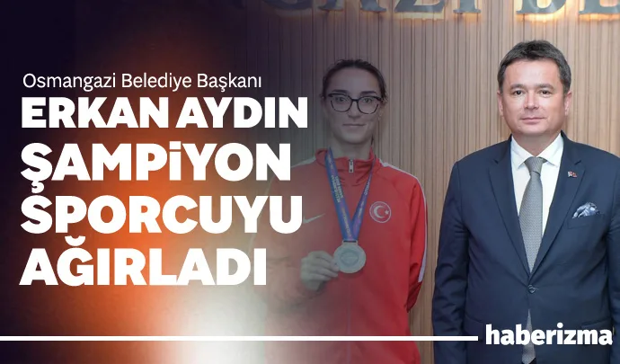 Osmangazi Belediye Başkanı Erkan Aydın, uluslararası arenada elde ettiği başarılarla