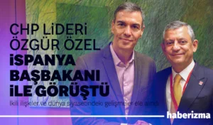 Cumhuriyet Halk Partisi Genel Başkanı Özgür Özel, İspanya’nın başkenti Madrid’deki