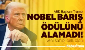 Norveç’in başkenti Oslo’da düzenlenen basın toplantısında 2025 Nobel Barış Ödülü’nün