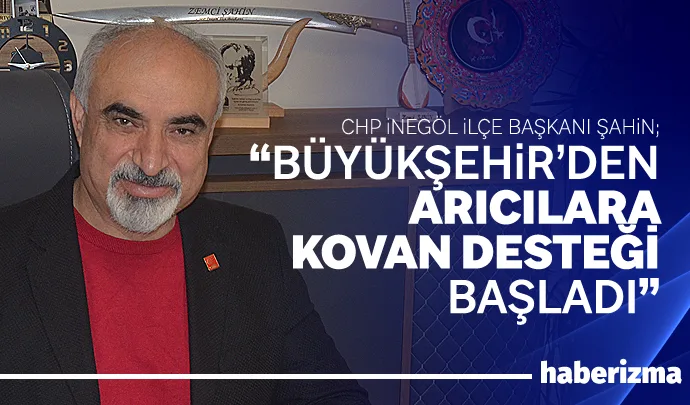 Bursa Büyükşehir Belediyesi, arıcılık faaliyetlerini desteklemek amacıyla “Arı Kovanı Desteği