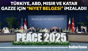 Mısır’ın Şarm Eş-Şeyh kentinde bir araya gelen Türkiye, ABD, Mısır