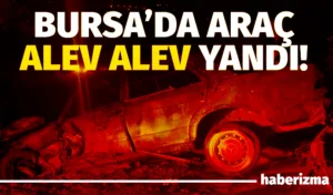 Bursa’nın Nilüfer ilçesi Demirci Mahallesi’nde iki otomobilin kafa kafaya çarpışması