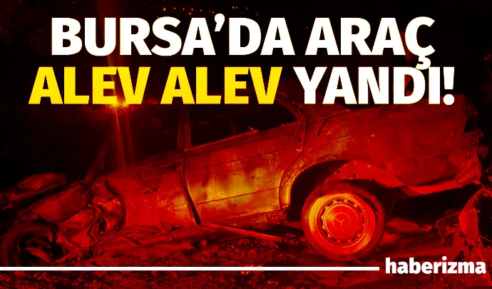 Bursa’nın Nilüfer ilçesi Demirci Mahallesi’nde iki otomobilin kafa kafaya çarpışması