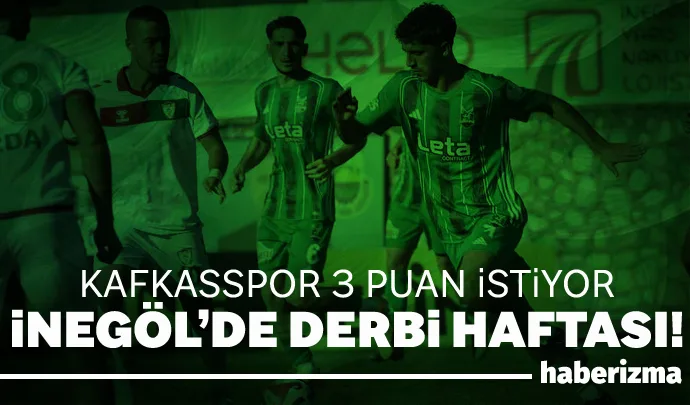 3.Lig 1.Gurupta haftanın en önemli maçlarından biri Pazar günü İnegöl