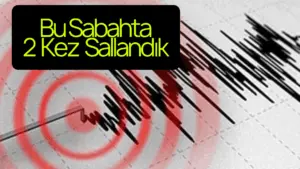 Balıkesir’in Sındırgı ilçesinde 4,6 büyüklüğünde meydana gelen deprem, Bursa’da da