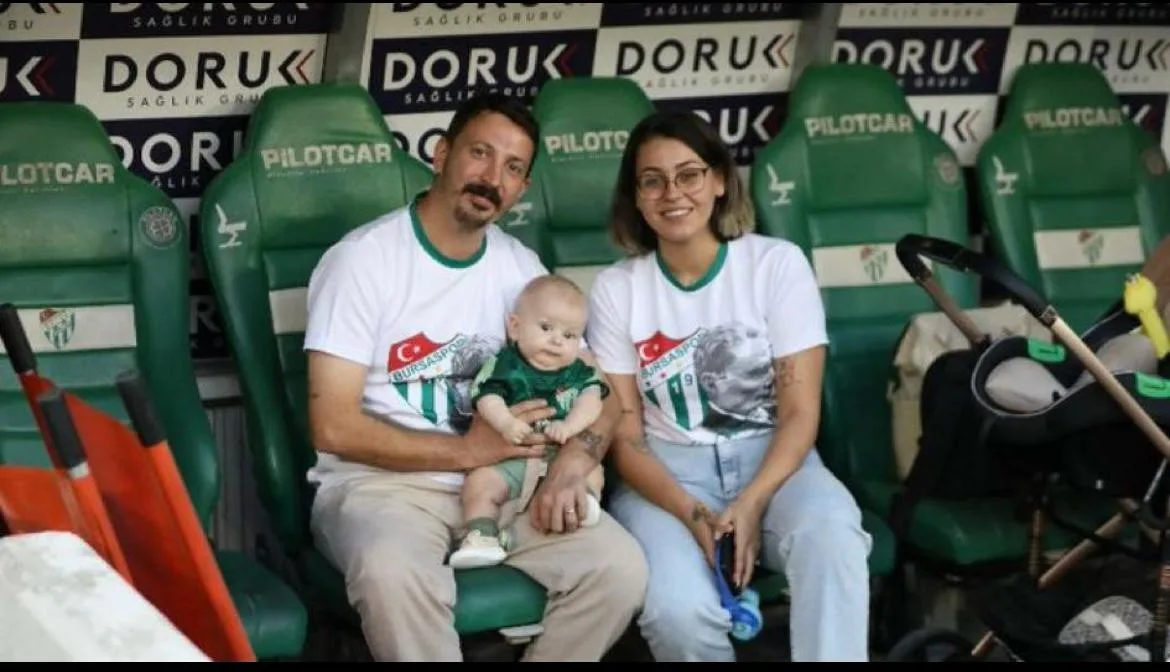 Bursaspor taraftarı, SMA hastası minik Çağan Ata için mutlu sona