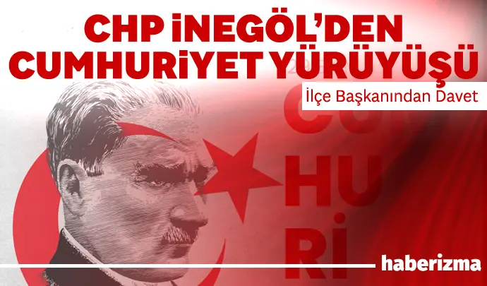 Cumhuriyet Halk Partisi İnegöl İlçe Başkanlığı, Cumhuriyetimizin 102. yılı kutlamaları
