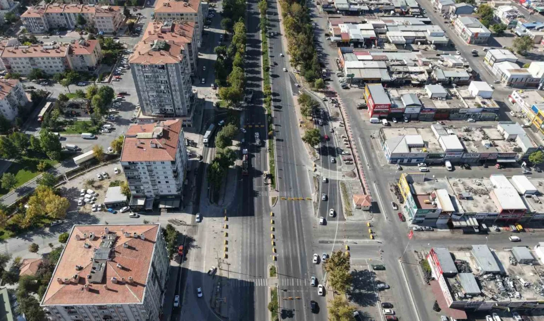 Kayseri Büyükşehir Belediyesi, batı aksındaki trafiği rahatlatmak amacıyla 295 milyon