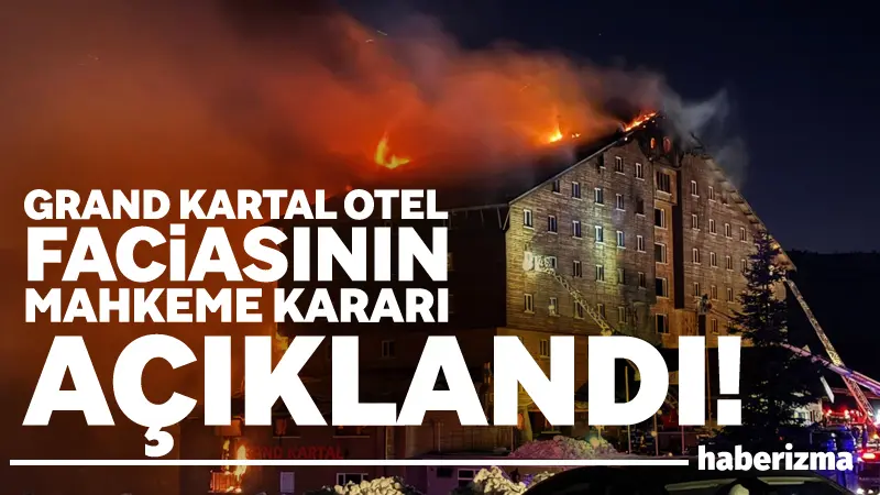Bolu’da 21 Ocak’ta Grand Kartal Otel’de çıkan ve 78 kişinin