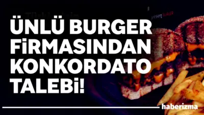 Türkiye’nin yerli burger markalarından Yesen Burger, ekonomik zorluklar nedeniyle konkordato