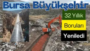Büyükşehir Belediyesi tarafından Uludağ’ın Kırkpınar bölgesinde ömrünü tamamlayan 32 yıllık