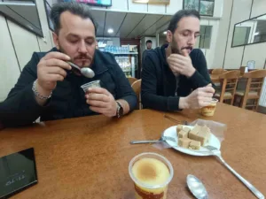 Bilecik’in Pazaryeri ilçesinde 4 kuşaktır geleneksel yöntemlerle boza üretimi yapan