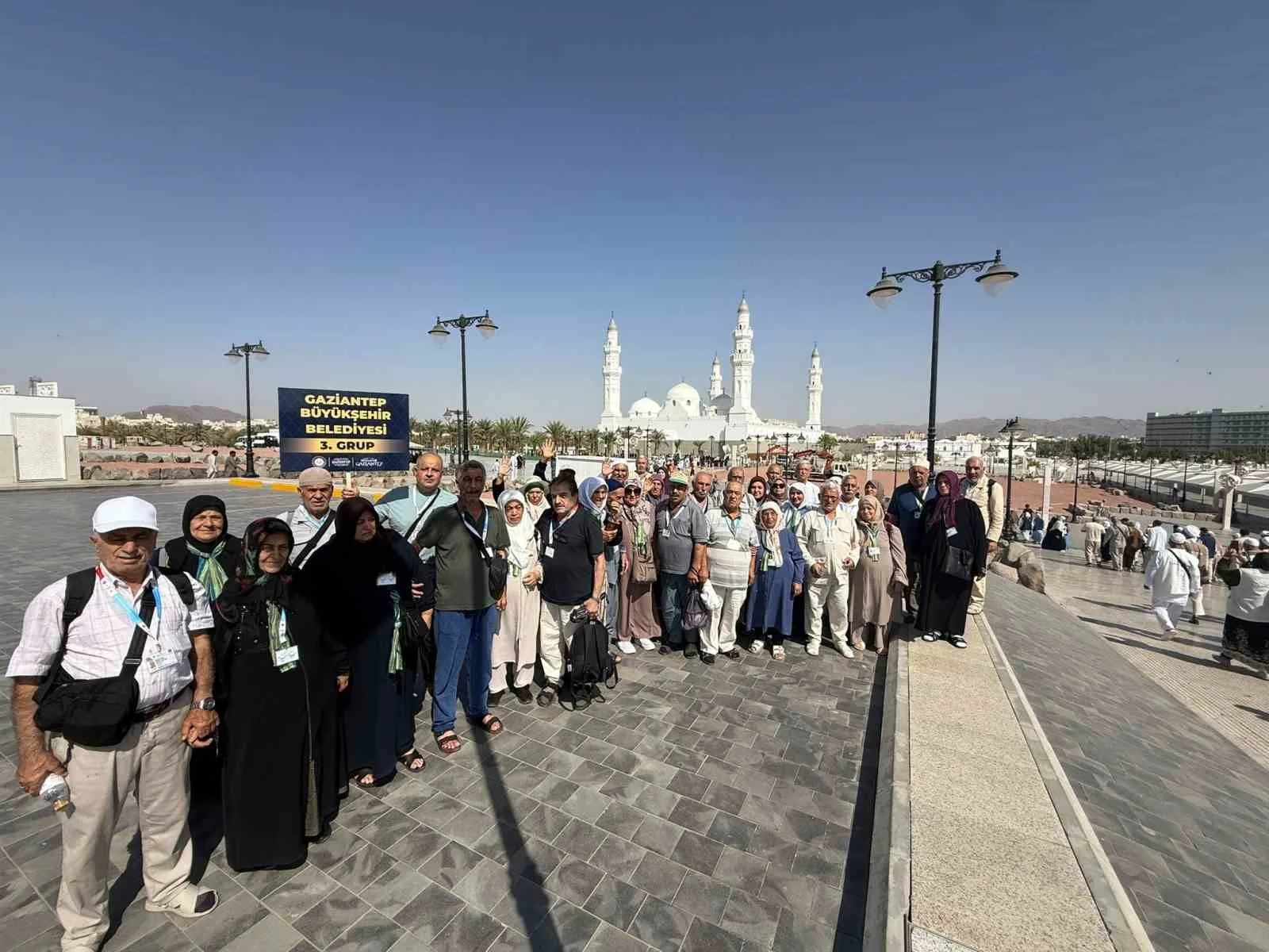 Gaziantep Büyükşehir Belediyesi’nin “41 Yıllık Evli Ulu Çınarlarımız Kutsal Yolculukta”