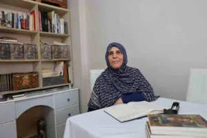 Diyarbakır’ın Çermik ilçesinde yaşayan Naşide Can, 55 yaşında 4 hafta