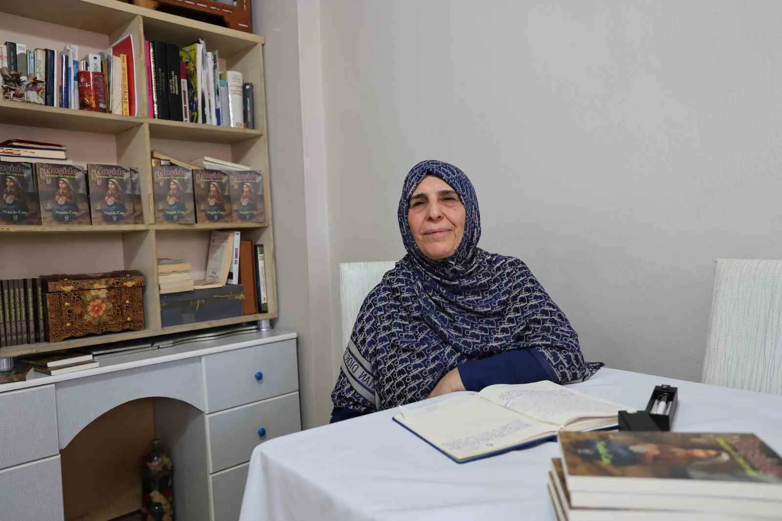 Diyarbakır’ın Çermik ilçesinde yaşayan Naşide Can, 55 yaşında 4 hafta