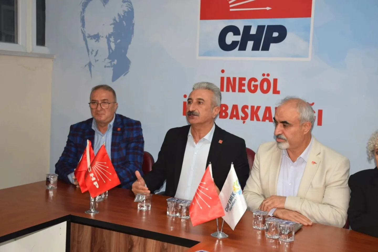 Cumhuriyet Halk Partisi Bursa İl Başkanı Nihat Yeşiltaş, CHP İnegöl