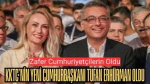 Yavru vatan Kuzey Kıbrıs Türk Cumhuriyeti’nde (KKTC) cumhurbaşkanlığı seçiminde resmi
