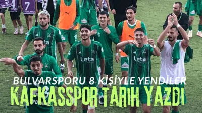 İ 3.Lig temsilcimiz Kafkasspor sahasında Bulvarspor’u ağırladı. Maçta kırmızı kartlar
