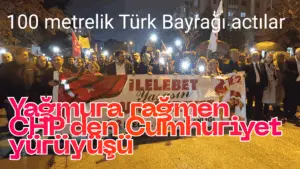 (Sinan Unuak)  CHP İnegöl İlçe Teşkilatının düzenlediği 29 Ekim Cumhuriyet