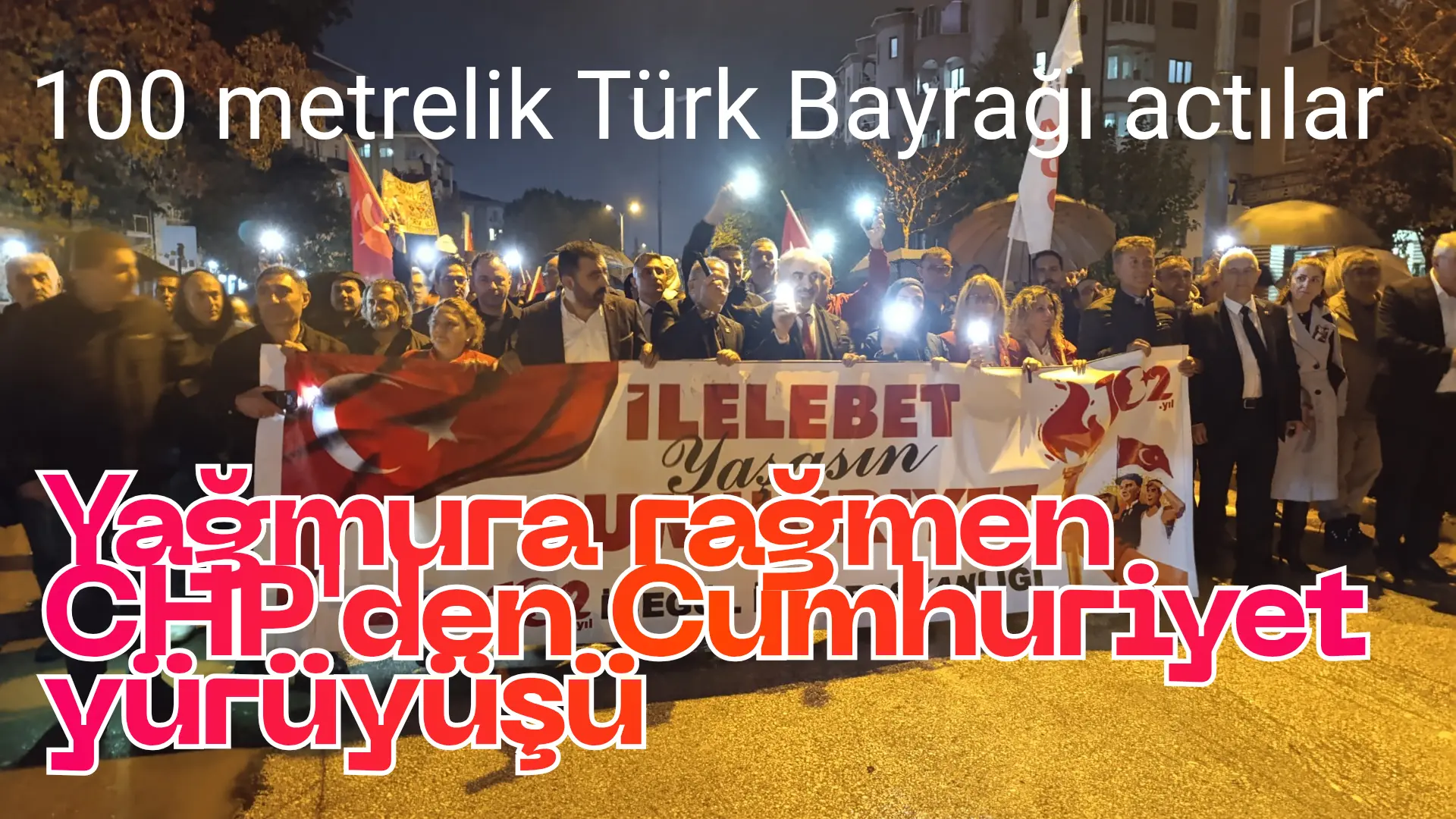 (Sinan Unuak)  CHP İnegöl İlçe Teşkilatının düzenlediği 29 Ekim Cumhuriyet