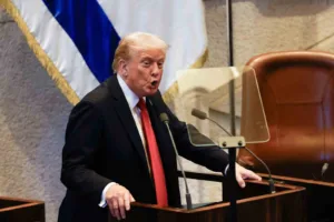 ABD Başkanı Donald Trump, İsrail Meclisi’nde yaptığı konuşmada, Gazze Şeridi’nde