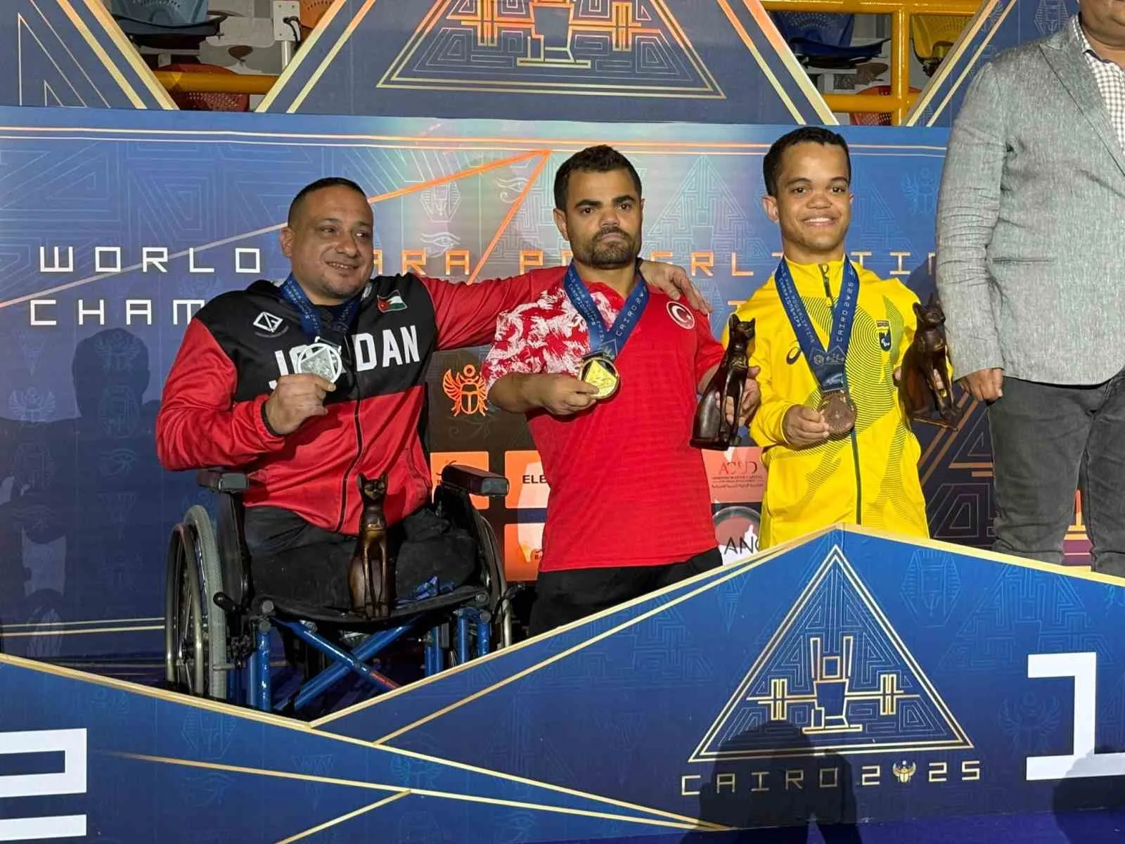 Para Halter Dünya Şampiyonası erkekler 49 kiloda Abdullah Kayapınar altın