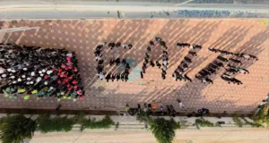 Adıyaman Doğa Koleji’nde okul öğrencileri, canlı ‘Gazze’ ve Sumud Gemisi’nin