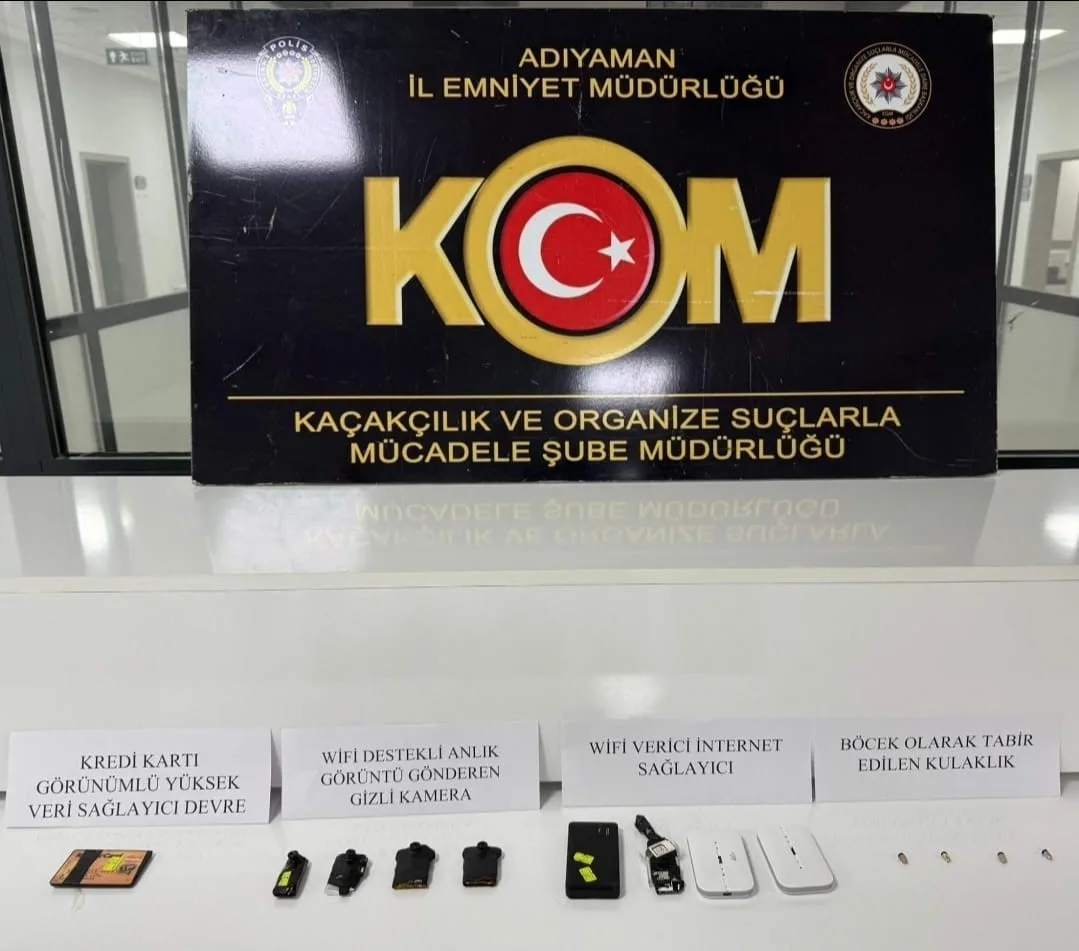 Adıyaman’da, motorlu taşıtlar sürücü kursiyer sınavlarına yönelik “Joker eleman” ve