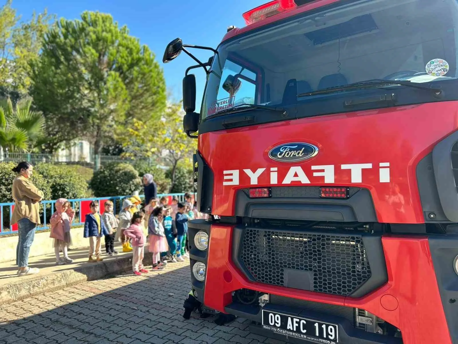 Aydın Adnan Menderes Üniversitesi (ADÜ) Anaokulu öğrencileri, Aydın Büyükşehir Belediyesi