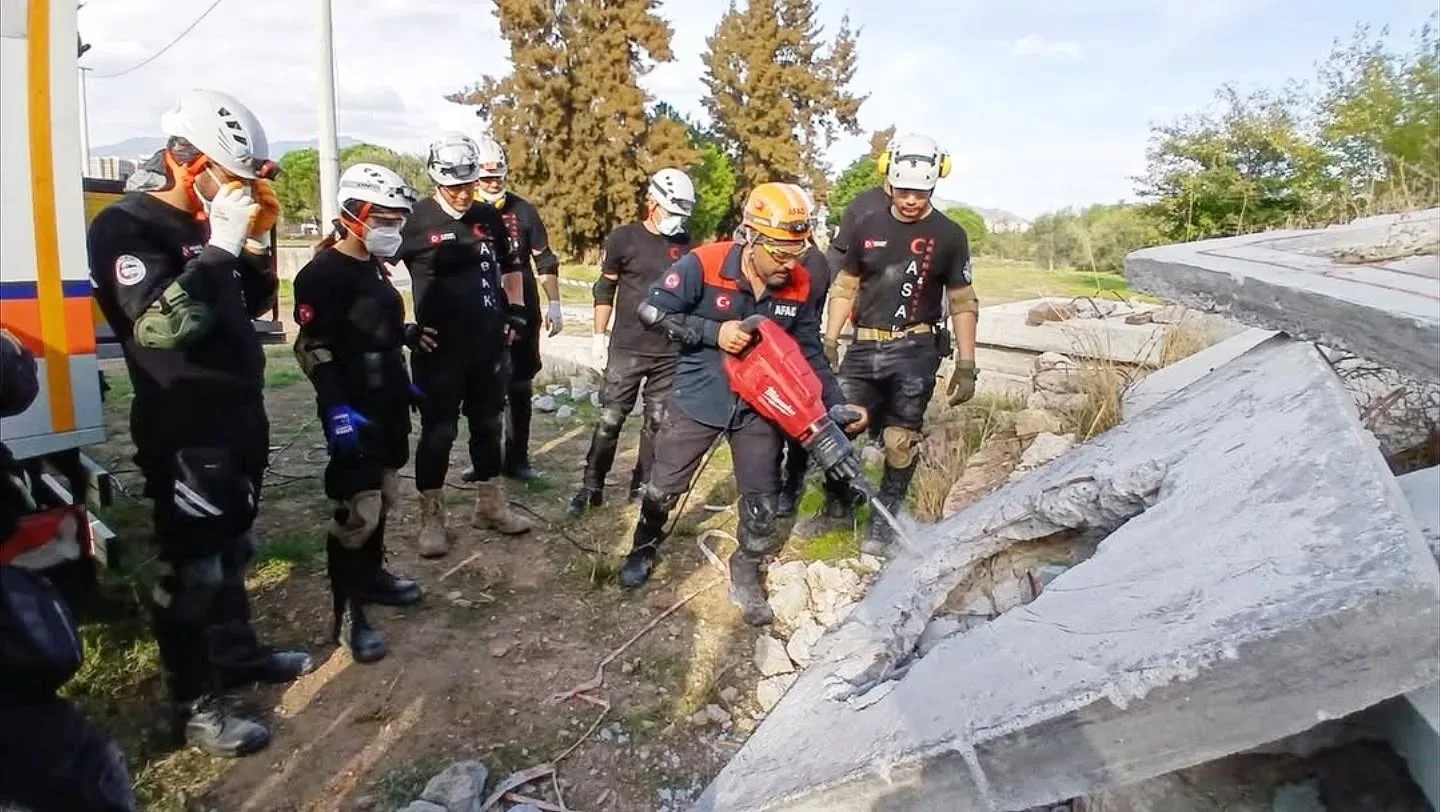 Aydın’da AFAD İl Müdürlüğü tarafından düzenlenen “Destek AFAD Gönüllü Eğitimi”
