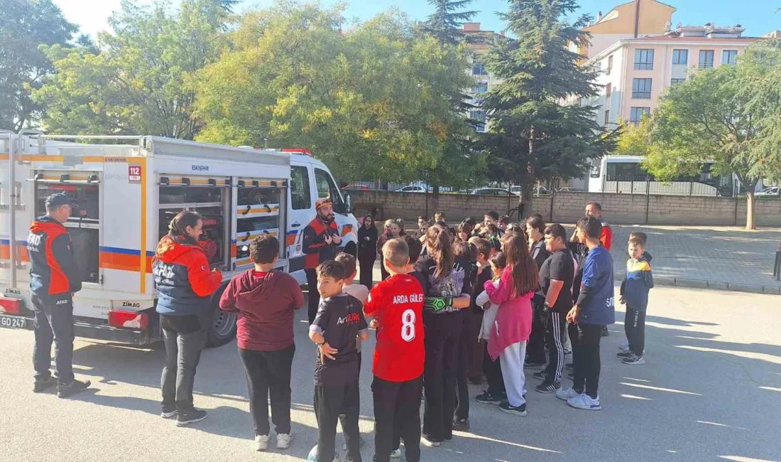 Eskişehir İl Afet ve Acil Durum Yönetimi Müdürlüğü (AFAD) tarafından,