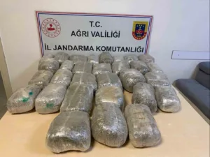 Ağrı İl Jandarma Komutanlığı ekipleri, Doğubayazıt Gürbulak Sınır Kapısı’nda düzenledikleri