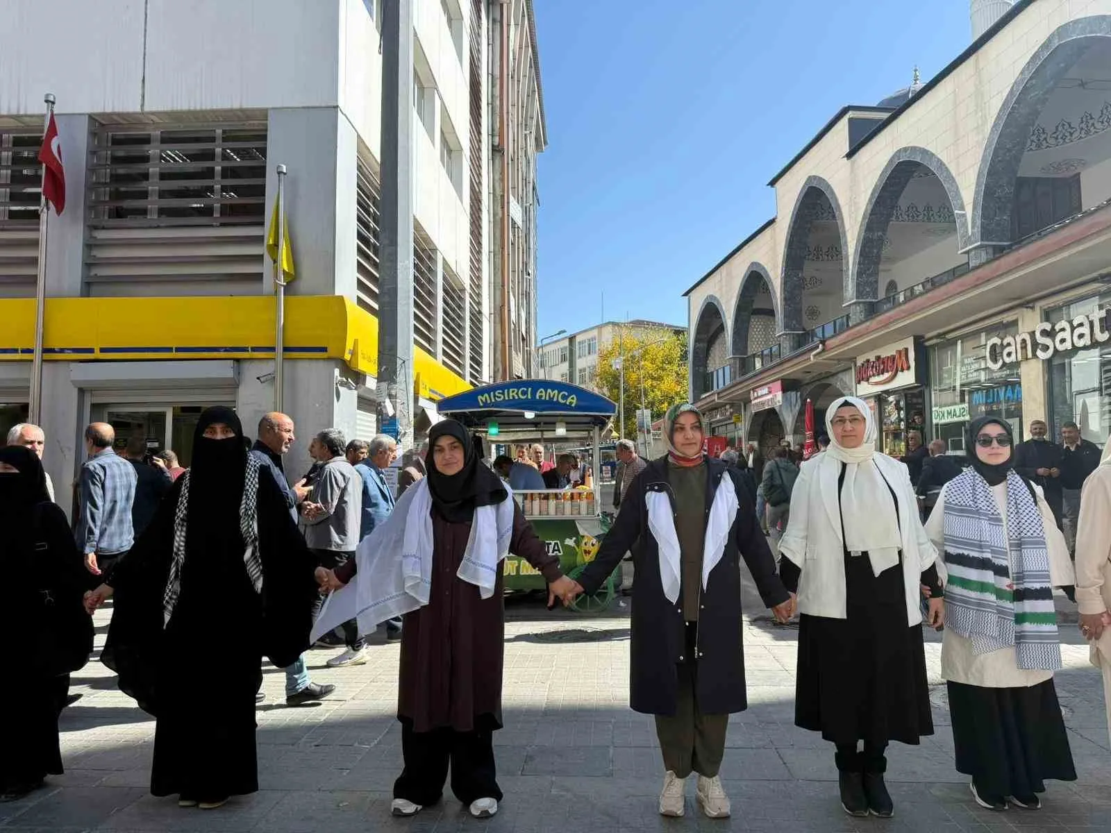 Ağrı’da, Filistin’de yaşanan insanlık dramına dikkati çekmek ve Özgürlük Filosu