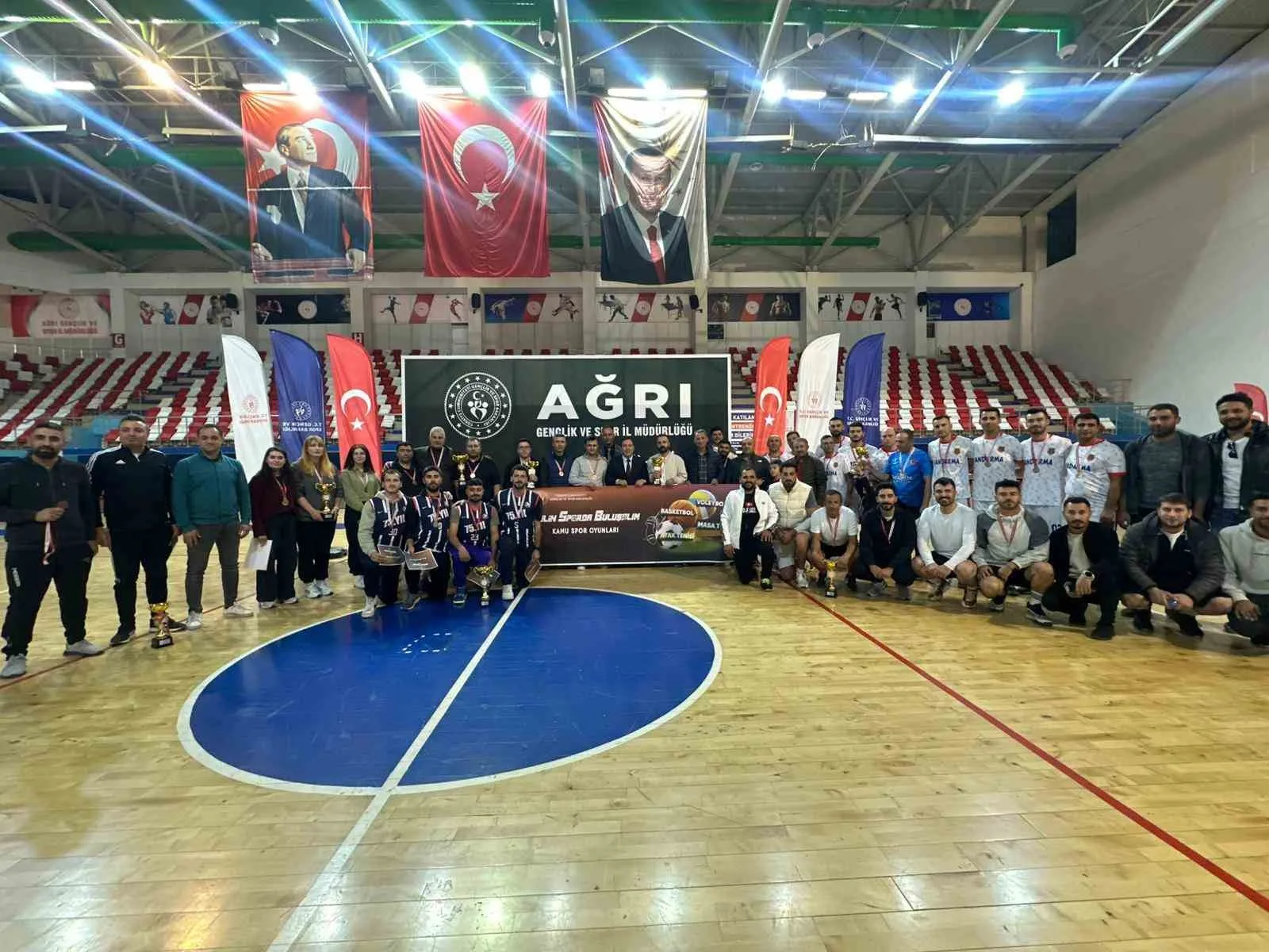 Ağrı’da Gençlik ve Spor İl Müdürlüğü tarafından “Gelin Sporda Buluşalım”