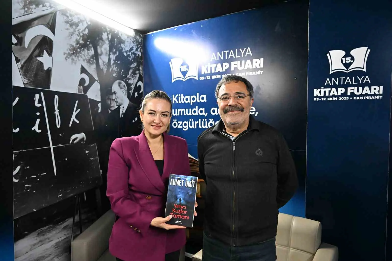 Antalya Büyükşehir Belediyesi tarafından bu yıl 15’incisi düzenlenen Antalya Kitap