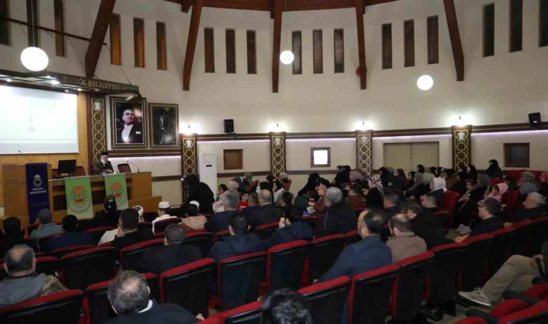 İnegöl Belediyesi’nin Aile Hayatı İyileştirme Derneği iş birliğinde düzenlediği “Aile