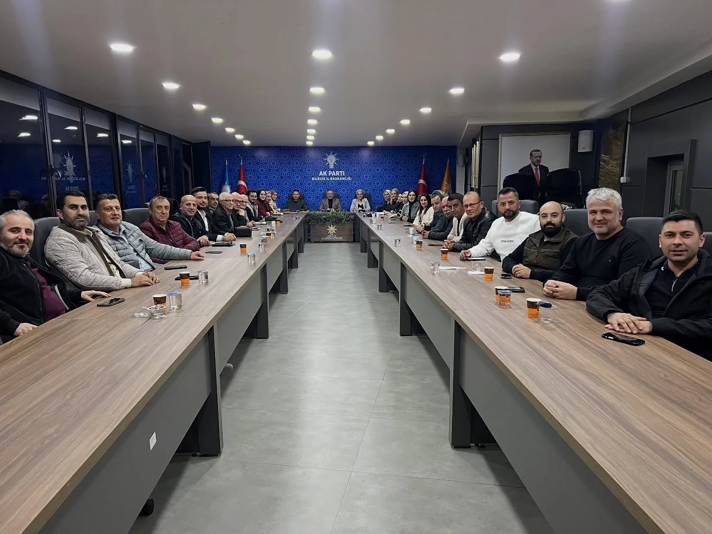 AK Parti Bilecik İl Başkanlığı tarafından düzenlenen İl Yönetim Kurulu