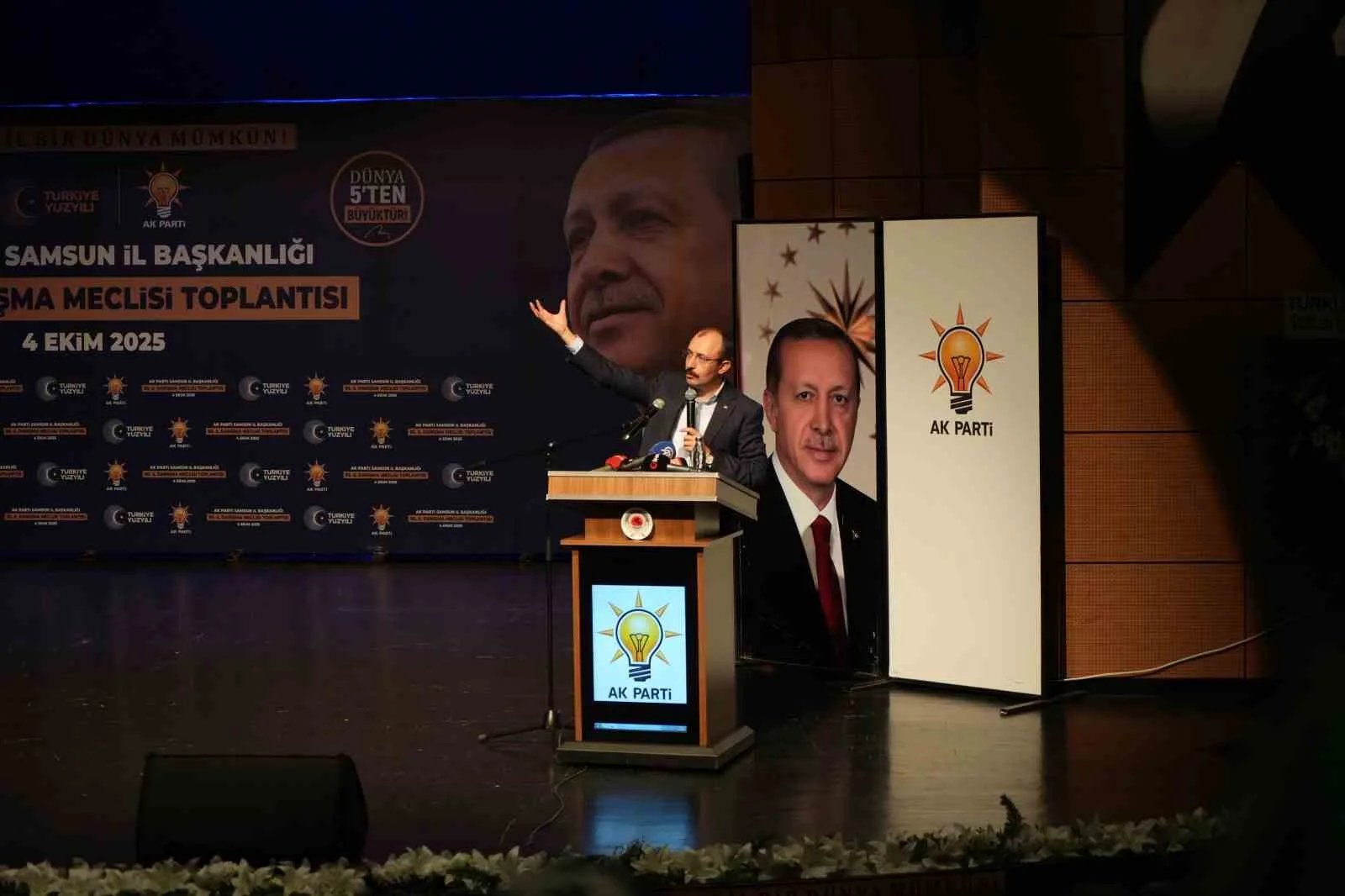 AK Parti Samsun İl Danışma Meclisi Toplantısı’na katılan TBMM Plan