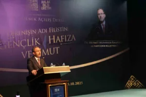 AK Parti İzmir Milletvekili Mehmet Muharrem Kasapoğlu, “Filistin davası bize