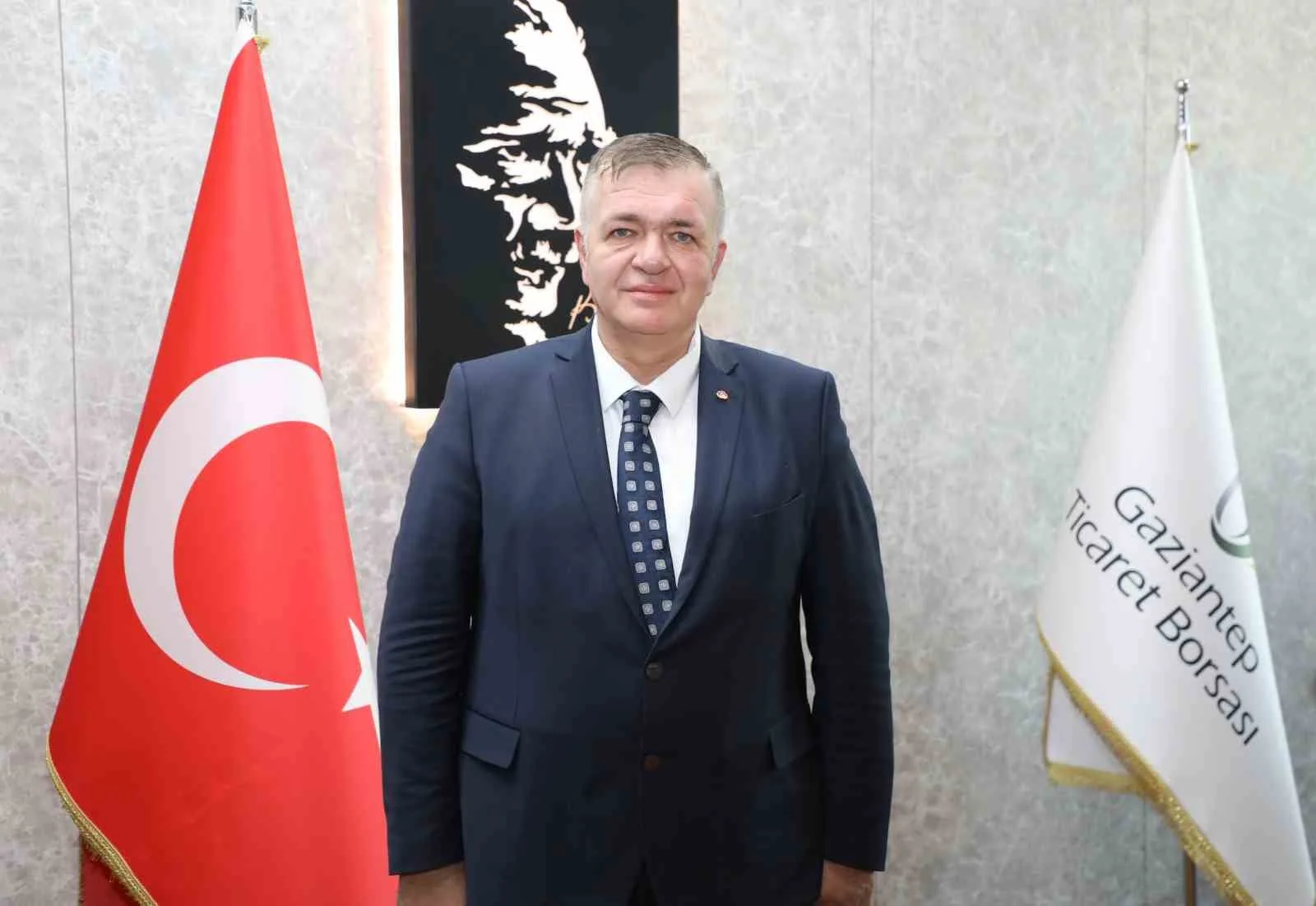 Gaziantep Ticaret Borsası (GTB) Yönetim Kurulu Başkanı Mehmet Akıncı, Birleşmiş