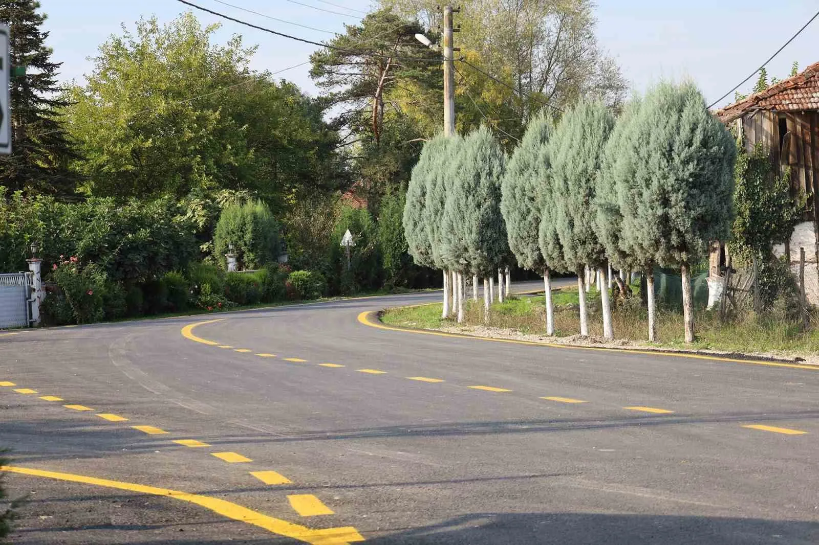 Sakarya Büyükşehir Belediyesi, asfalt ve yol yapım mesaisi çerçevesinde Akyazı