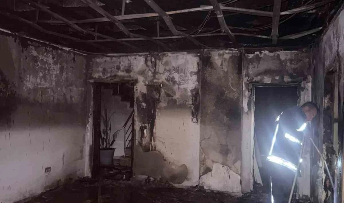 Antalya’nın Alanya ilçesinde bir sitenin sauna ve hamam kısmında çıkan
