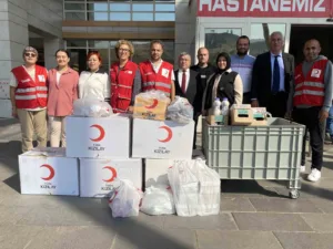 Türk Kızılay Alaşehir Şubesi tarafından Alaşehir Devlet Hastanesi Sosyal Marketine