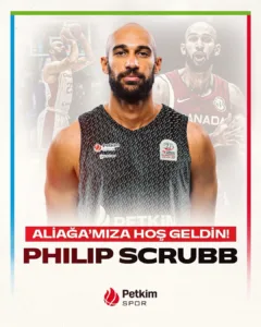 Aliağa Petkimspor, bir dönem Bahçehir Basketbol formasını da giyen Kanadalı