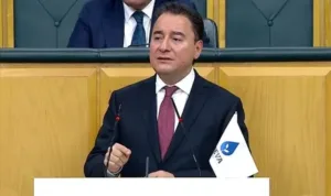 Türkiye Büyük Millet Meclisi’nde gerçekleştirilen grup toplantısında konuşan DEVA Partisi